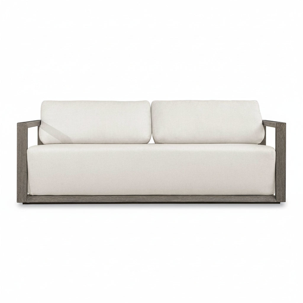 Remsen Outdoor Gray Sofa Outdoor Loveseats & Sofas| Uttermost