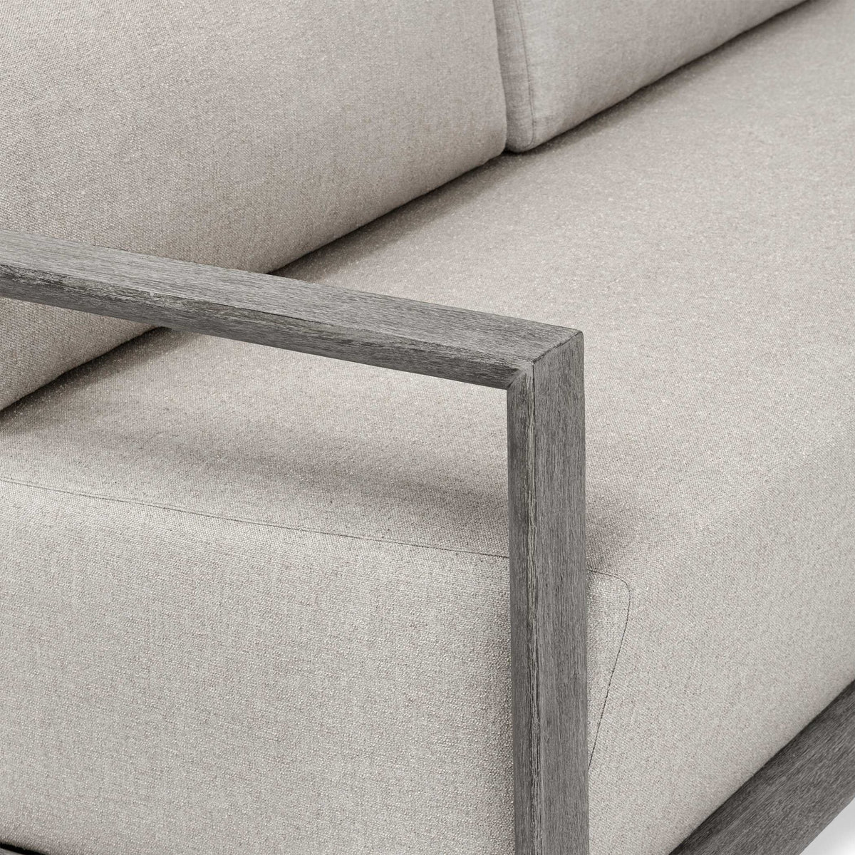 Remsen Outdoor Weathered Gray/Dove Sofa Outdoor Loveseats & Sofas| Uttermost