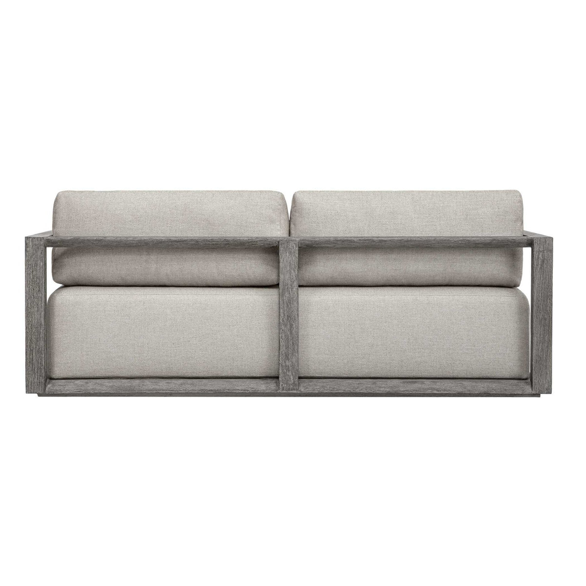 Remsen Outdoor Weathered Gray/Dove Sofa Outdoor Loveseats & Sofas| Uttermost