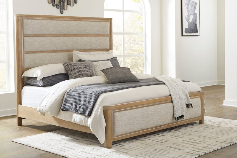 Rencott California King Upholstered Bed - Al Rugaib Furniture