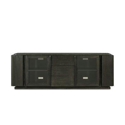 Repose - Repose Glass Door Media Console - Al Rugaib Furniture