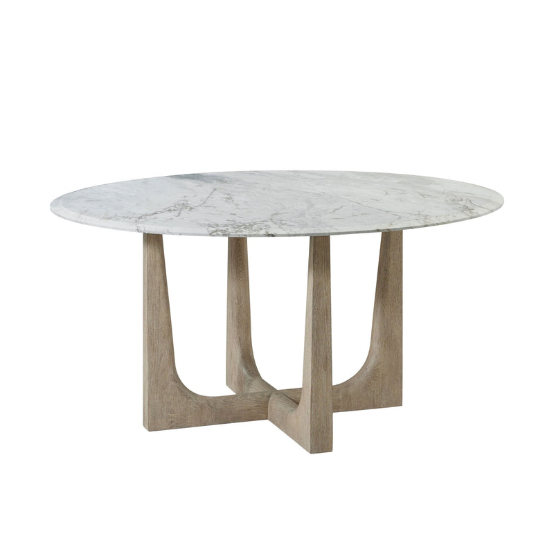 Repose - Repose Marble Round Dining Table - Al Rugaib Furniture