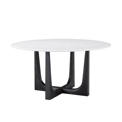 Repose - Repose Marble Round Dining Table - Al Rugaib Furniture