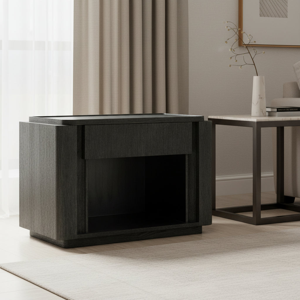 Repose - Repose Open Nightstand Nightstands| Theodore Alexander