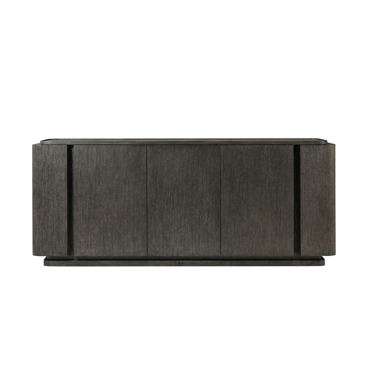 Repose - REPOSE PANEL TRIPLE-DOOR SIDEBOARD WITH SIDE STORAGES Consoles & Sideboards| Theodore Alexander