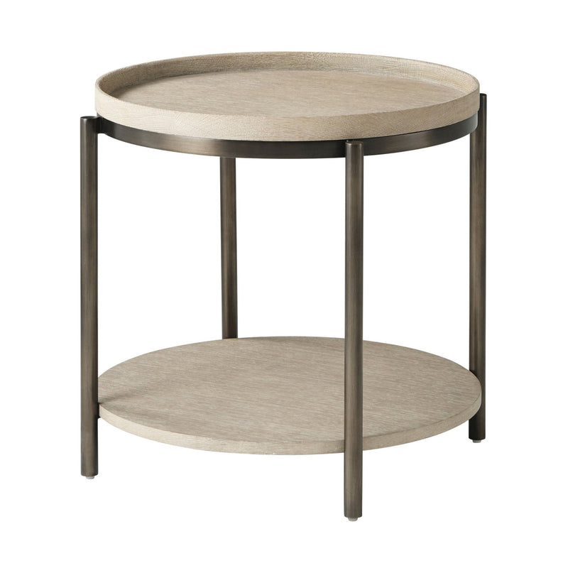 Repose - Repose Round Side Table - Al Rugaib Furniture