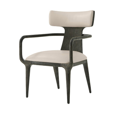 Repose - Repose Upholstered Dining Armchair - Al Rugaib Furniture