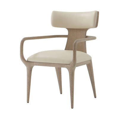 Repose - Repose Upholstered Dining Armchair - Al Rugaib Furniture