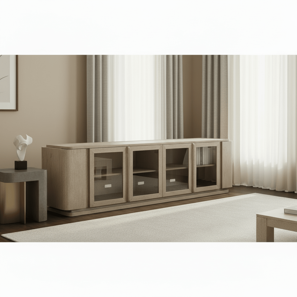 Repose - Repose Wooden Media Console Cabinets & Chests| Theodore Alexander