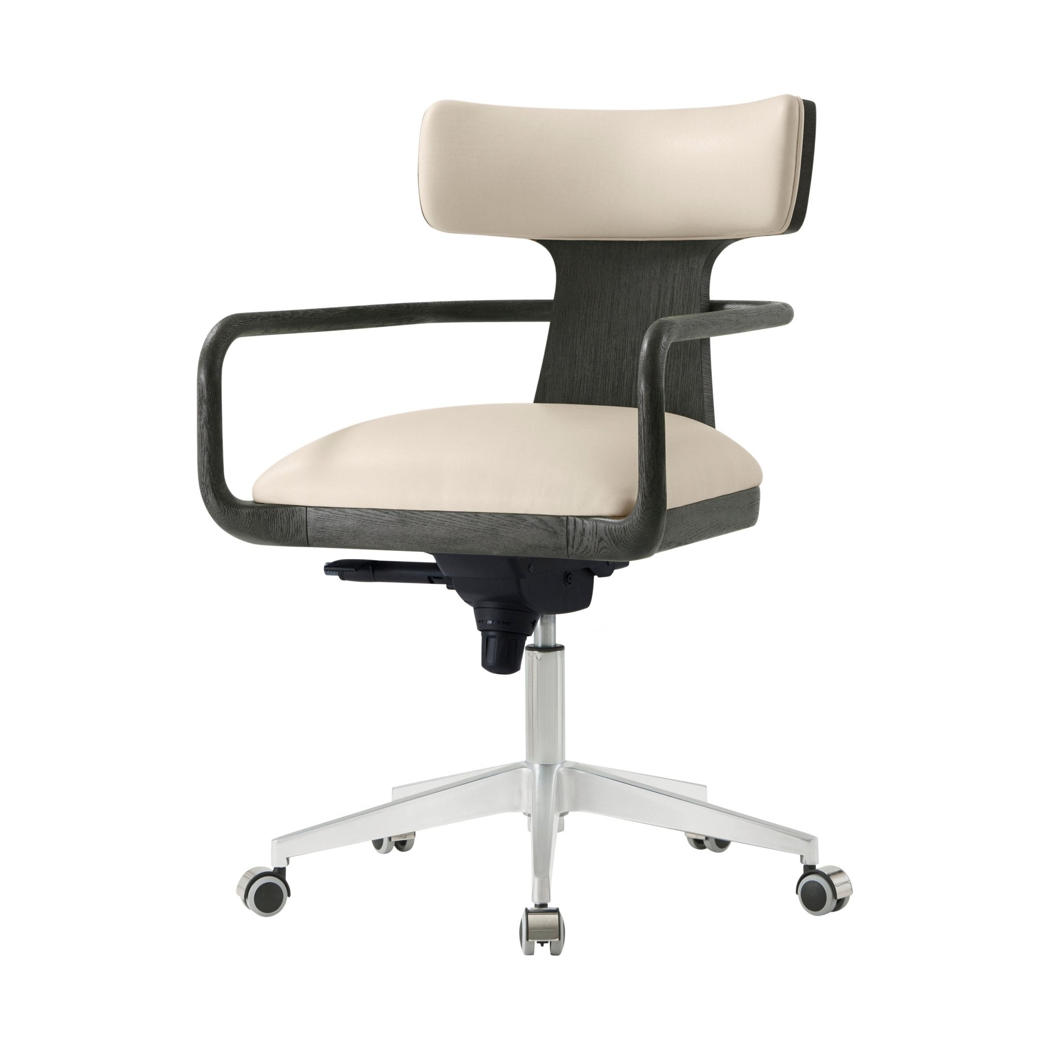 Repose - Repose Wooden Upholstered Study Chair Office Chairs| Theodore Alexander