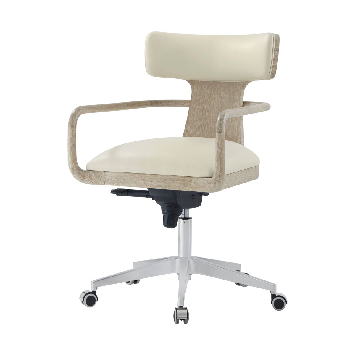 Repose - Repose Wooden Upholstered Study Chair Office Chairs| Theodore Alexander