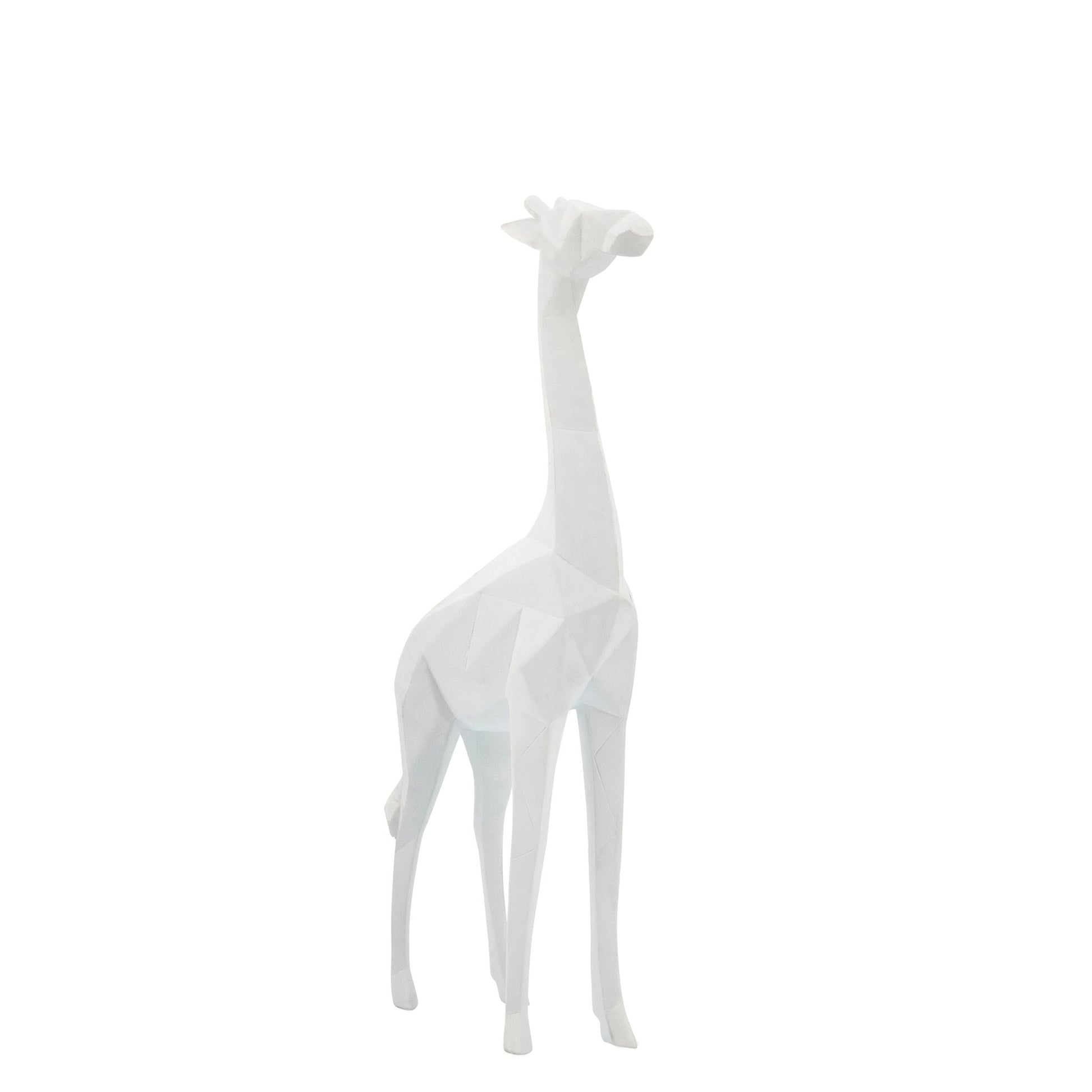 RESIN 16"H, GIRAFFE, WHITE Table Decors| Sagebrook Home