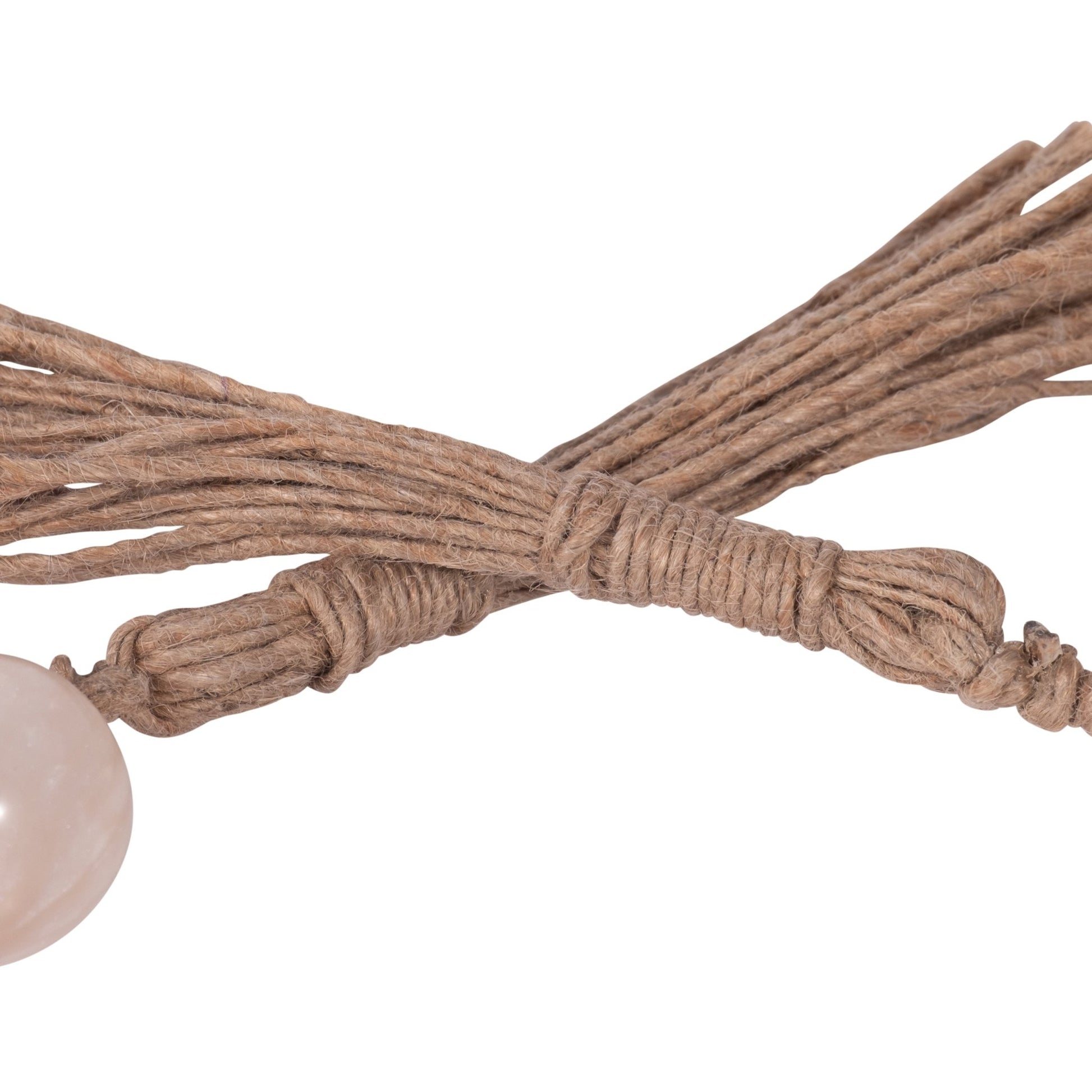 RESIN, 29" BEAD GARLAND, IVORY Table Decors| Sagebrook Home