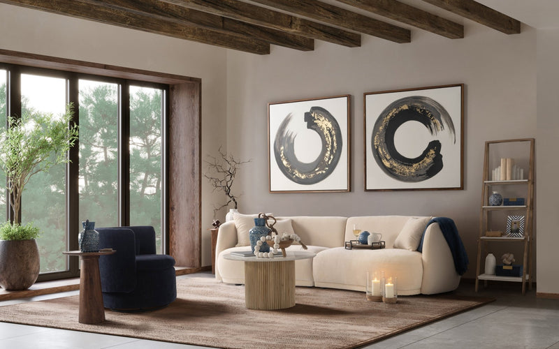 Resin, 4X6" 2 - Toned Frame, Natural/White - Al Rugaib Furniture