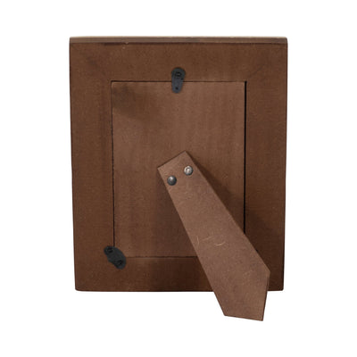 RESIN, 4X6 NAVY & WHITE BORDER PHOTO FRAME, NAVY/W - Al Rugaib Furniture