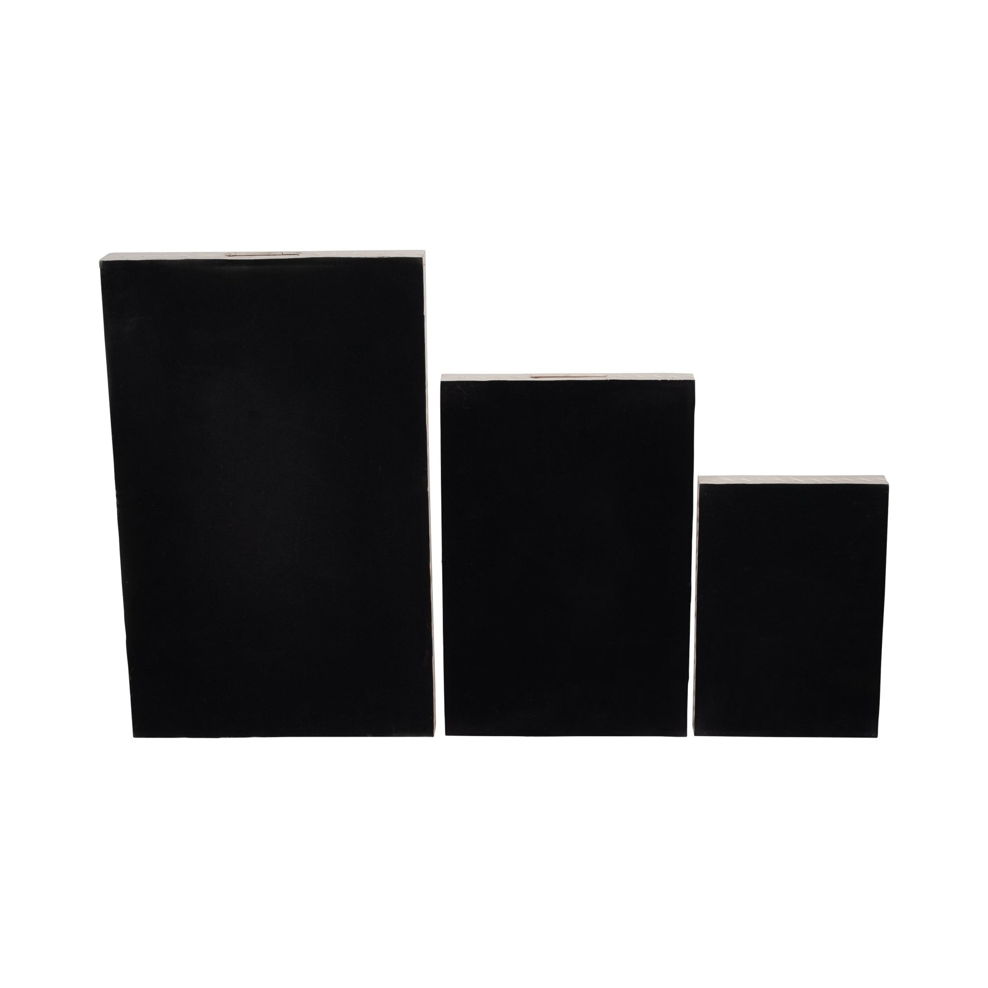 RESIN, S/3 13/18/24 WOVEN TRAYS, IVORY Table Decors| Sagebrook Home