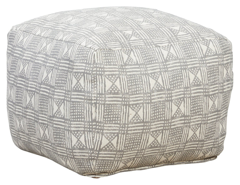 Ressler Pouf Ottoman - Al Rugaib Furniture