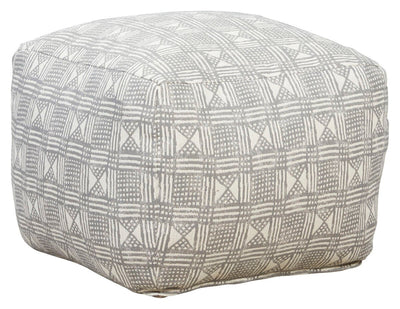Ressler Pouf Ottoman - Al Rugaib Furniture