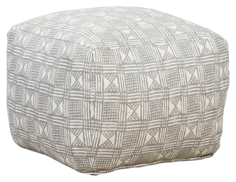 Ressler Pouf Ottoman - Al Rugaib Furniture