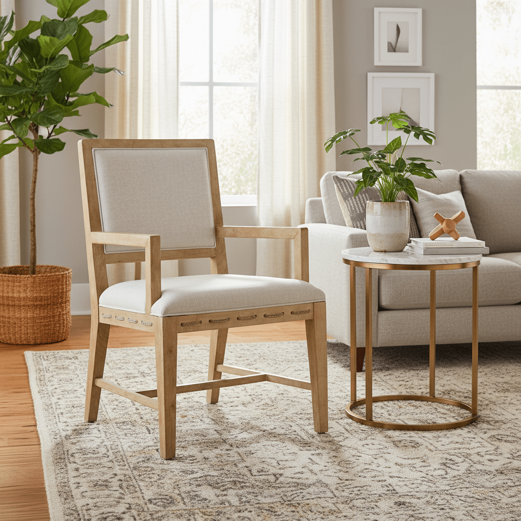 Retreat Cane Back Arm Chair Chairs| Hooker