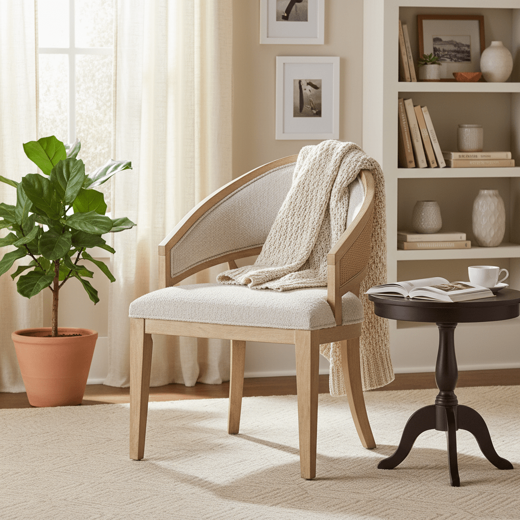 Retreat Cane Barrel Back Chair Chairs| Hooker
