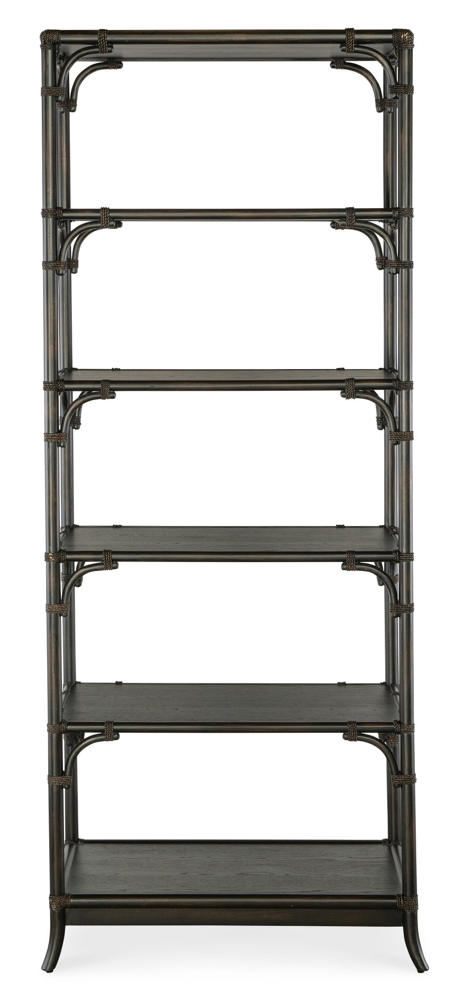 Retreat Pole Rattan Bookcase Bookcases| Hooker