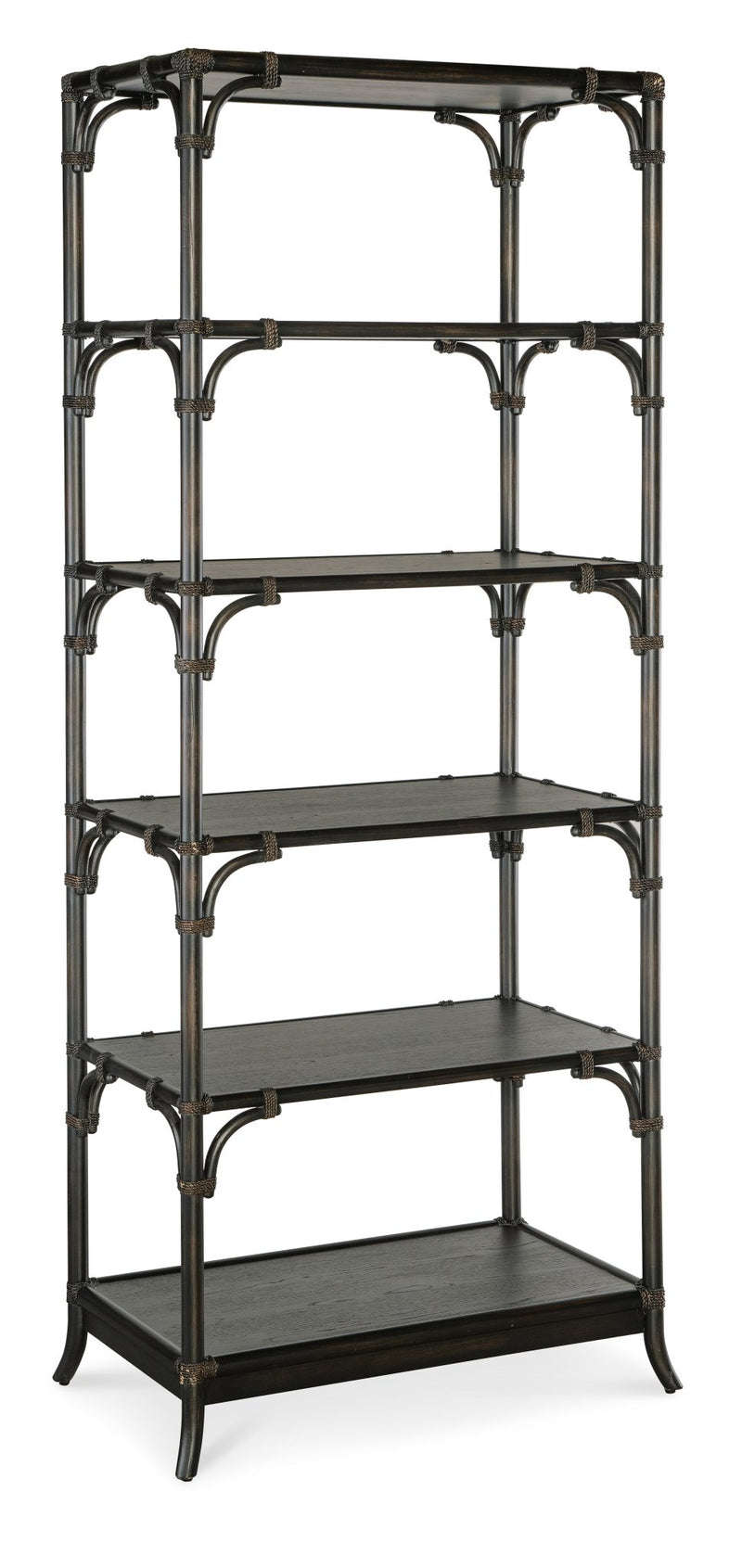 Retreat Pole Rattan Bookcase - Al Rugaib Furniture