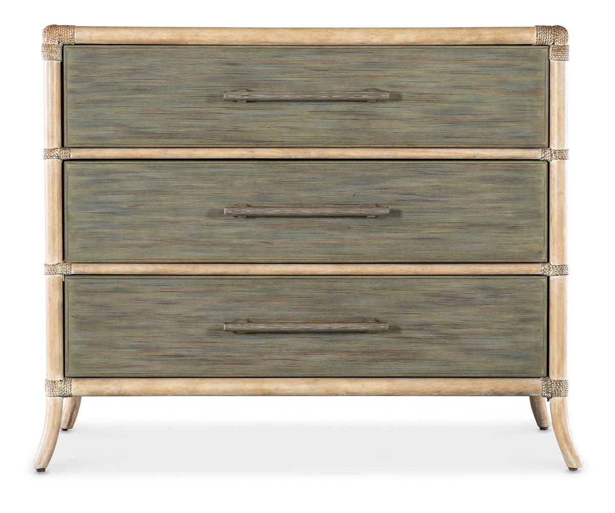 Retreat Pole Rattan Chest Cabinets & Chests| Hooker