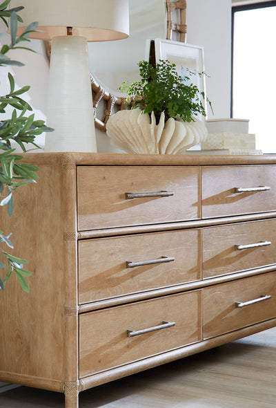 Retreat Pole Rattan Dresser - Al Rugaib Furniture