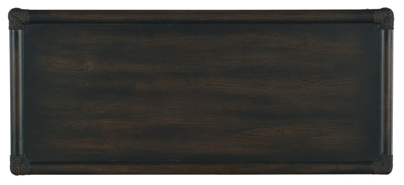 Retreat Pole Rattan Five - Drawer Chest - Al Rugaib Furniture