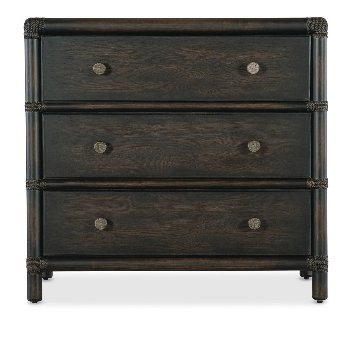 Retreat Pole Rattan Nightstand Nightstands| Hooker