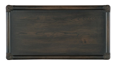 Retreat Pole Rattan Nightstand - Al Rugaib Furniture