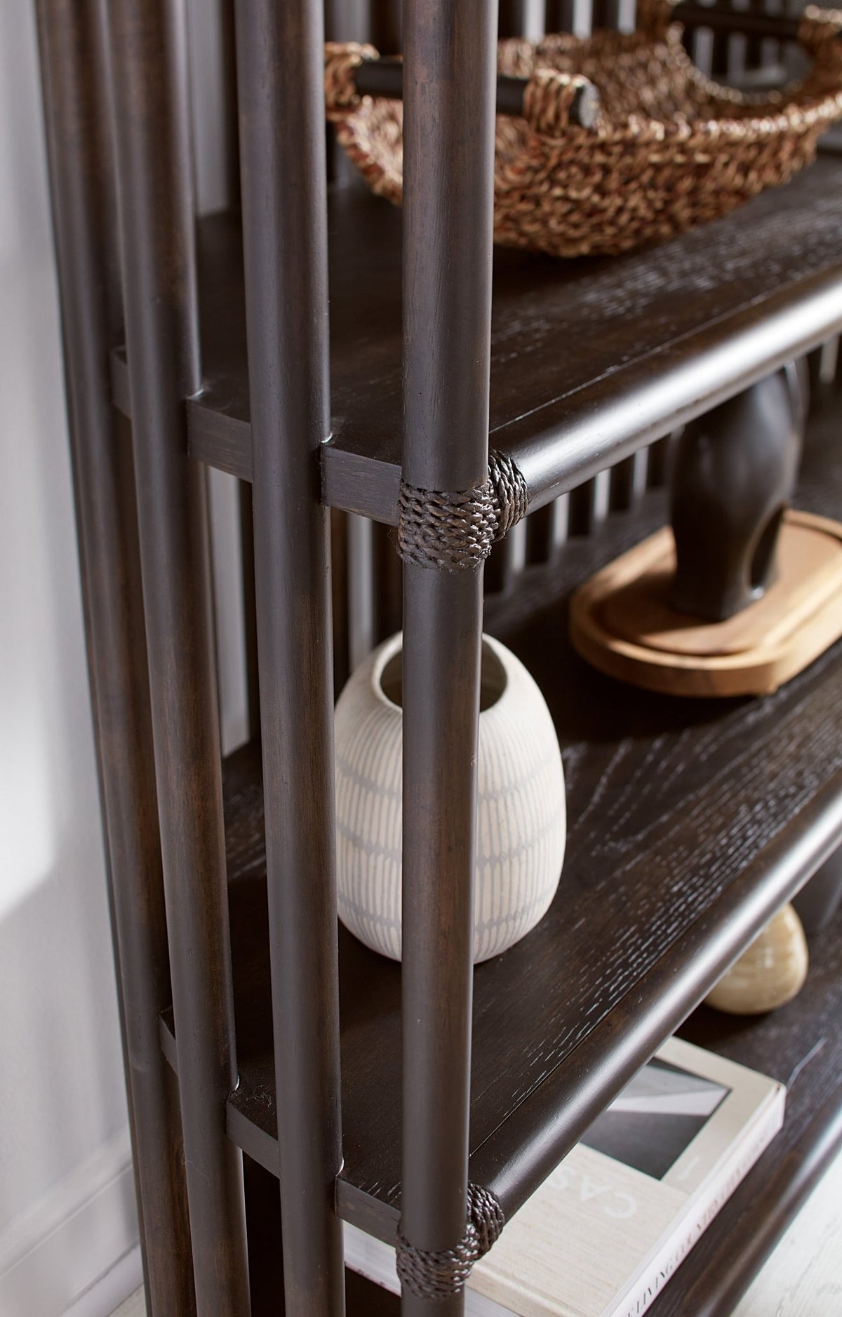 Retreat Slatted Bookcase Bookcases| Hooker