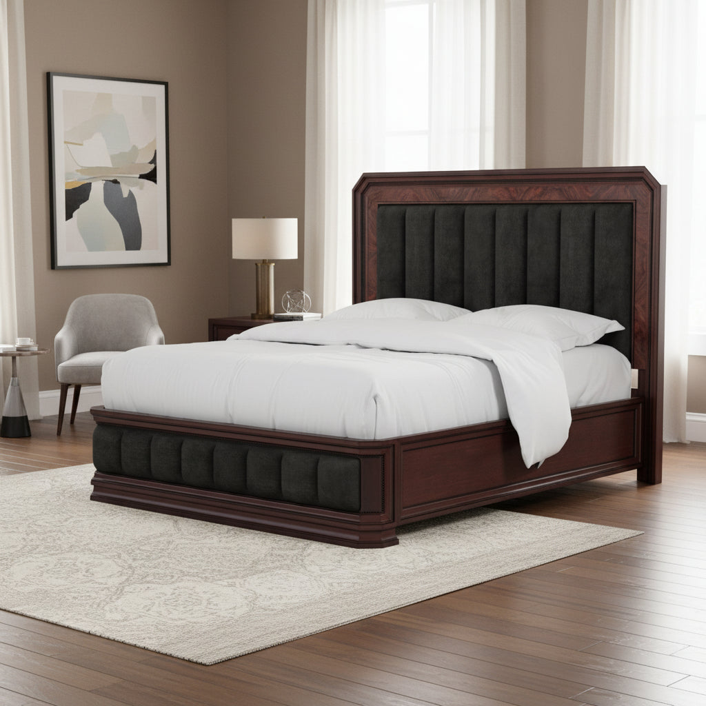 Revival King Uph. Bed Beds| A.R.T. Furniture