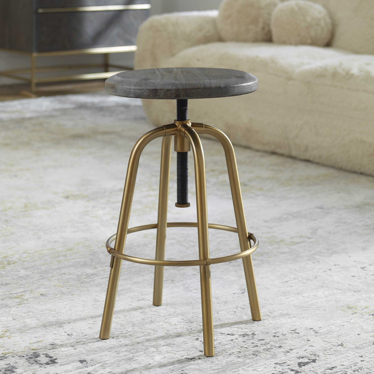 Revolve Counter Stool Stools| Uttermost