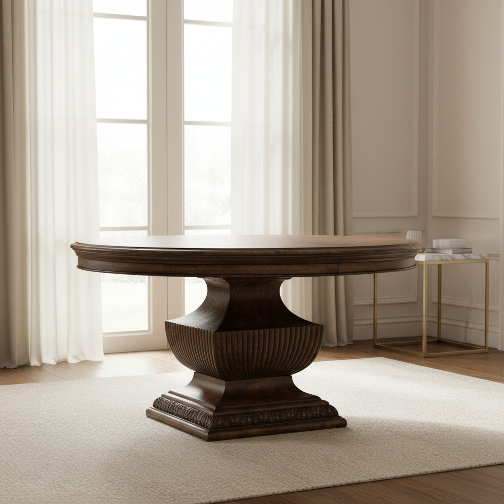Rhapsody 60 in. Round Dining Table Dining Tables| Hooker