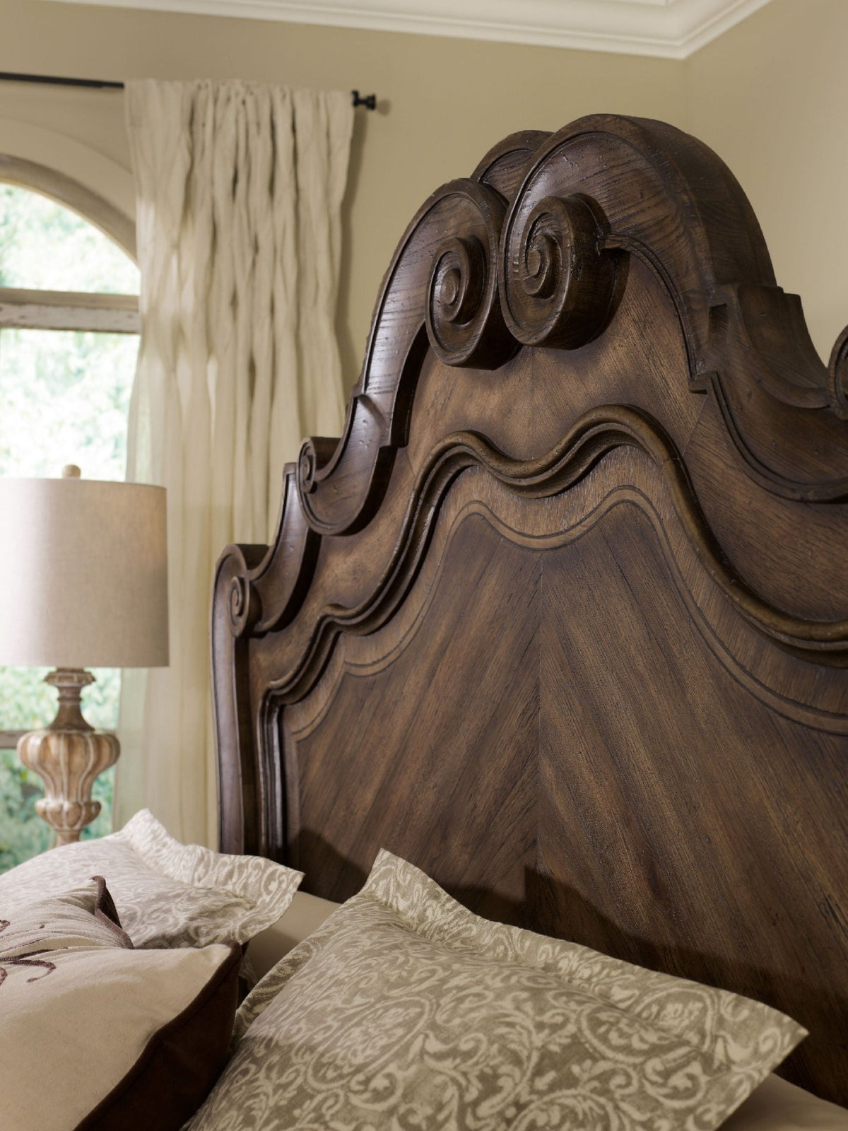 Rhapsody King Panel Bed Beds| Hooker
