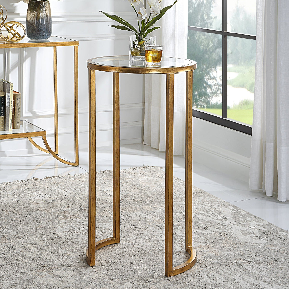 Rhea Accent Table Accent & End Tables| Uttermost