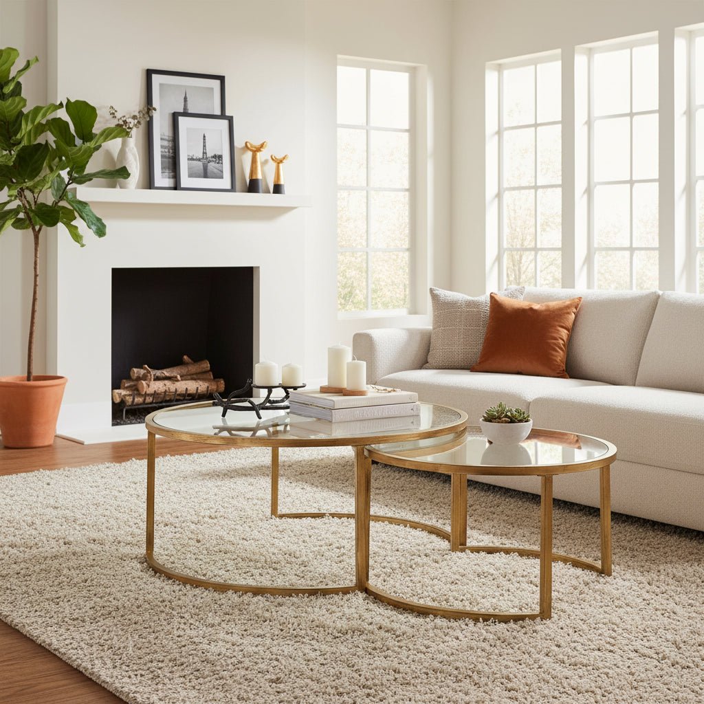 Rhea Nesting Coffee Tables, S/2 Coffee Tables| Uttermost