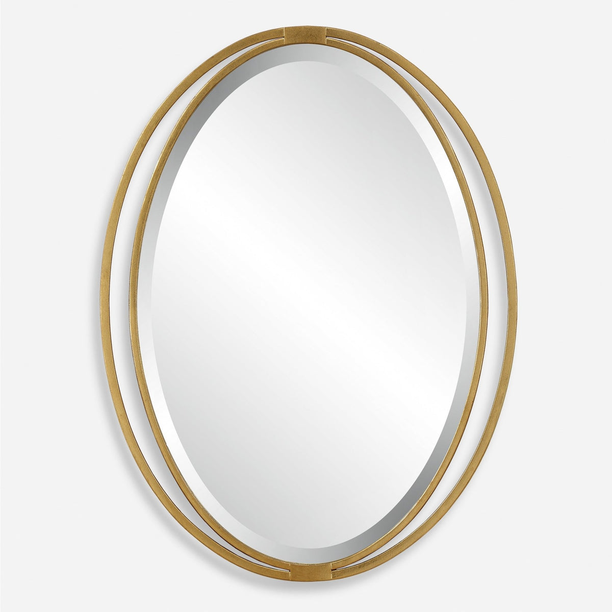 Rhodes Gold Oval Mirror Mirrors| Uttermost