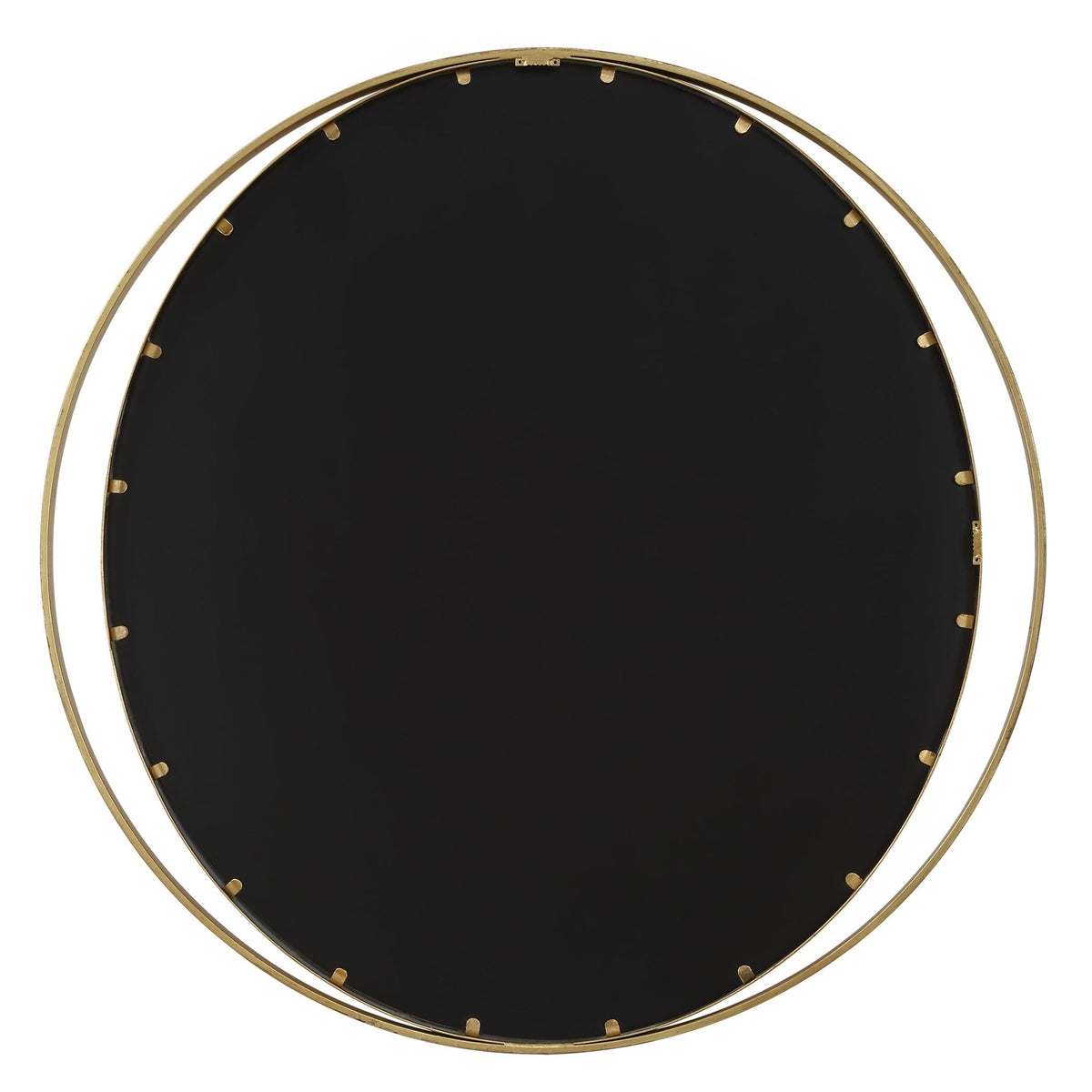 Rhodes Gold Round Mirror Mirrors| Uttermost