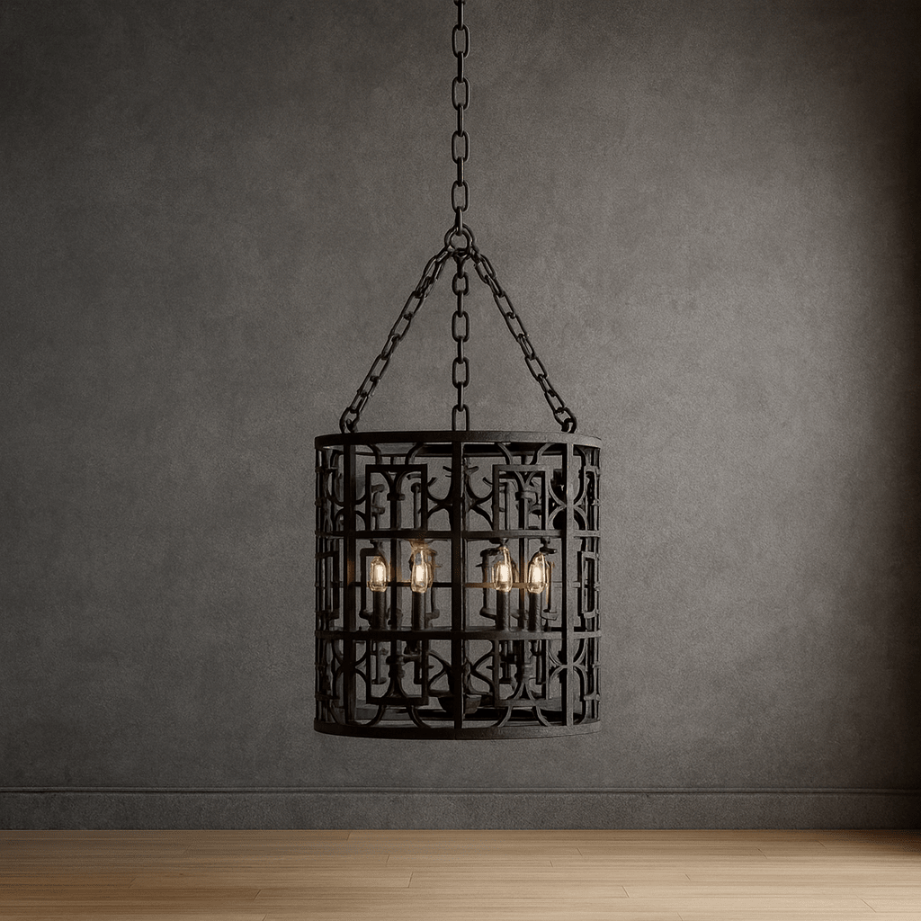 Rhombus, 5 Lt. Lantern Pendant chandeliers| Uttermost