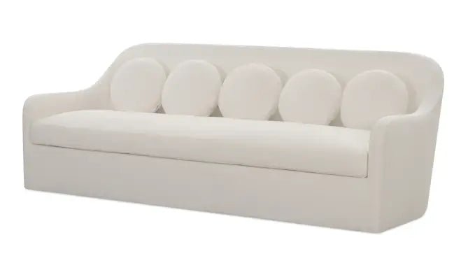 Rialto Sofa White Sofas & Loveseats| Moe's Home