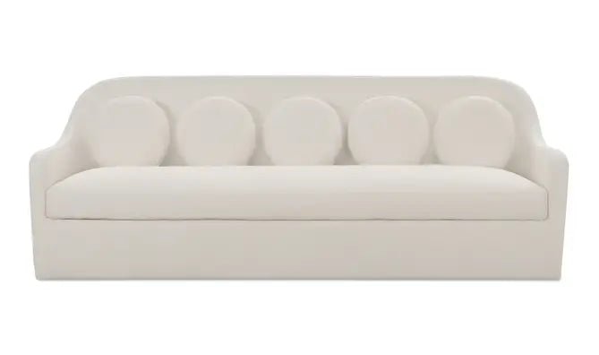 Rialto Sofa White Sofas & Loveseats| Moe's Home