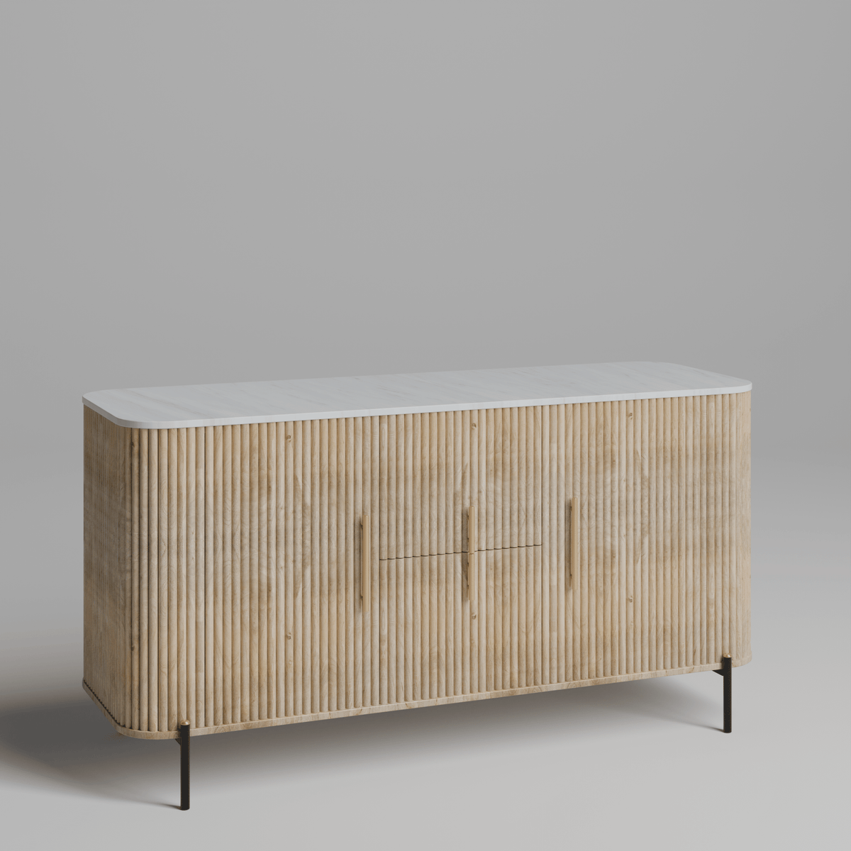 Ribbed Ribbed Sideboard Benches| Roots Furniture