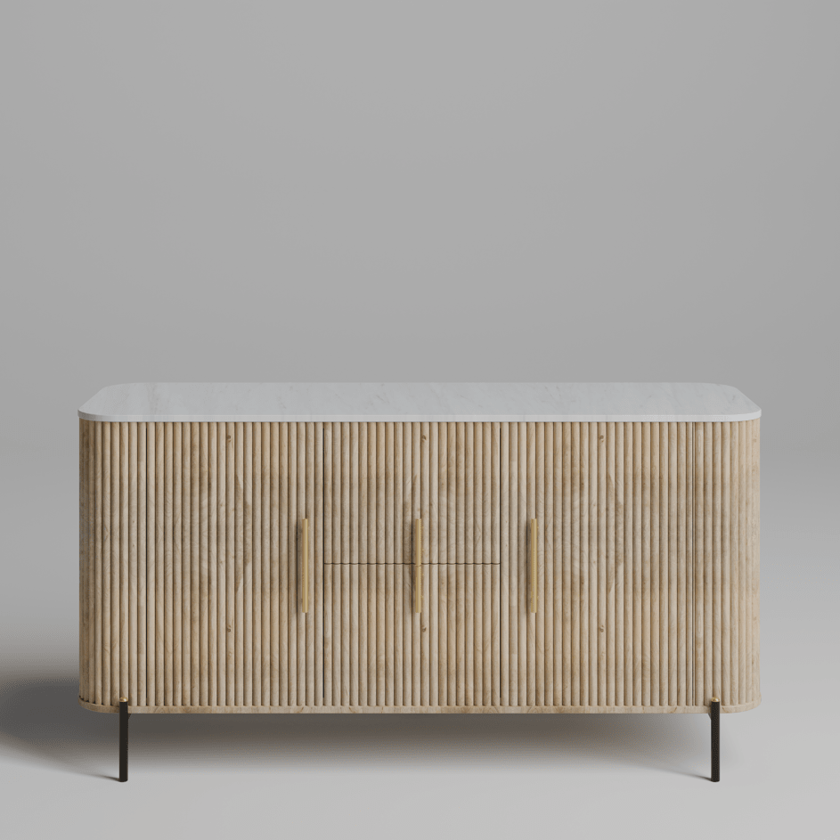 Ribbed Ribbed Sideboard Benches| Roots Furniture
