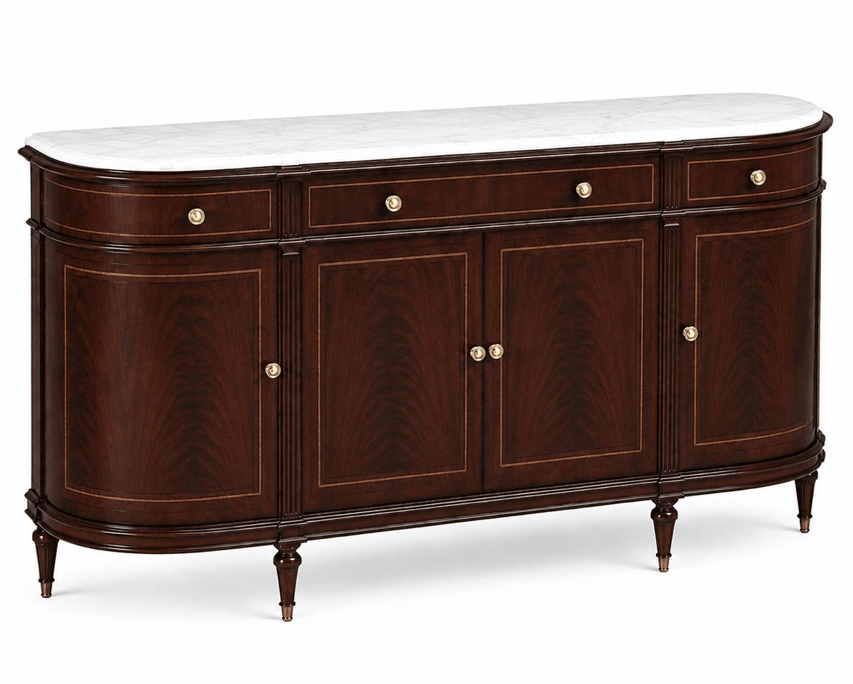 Rifadah Quartz top Sideboard Servers| Roots Furniture