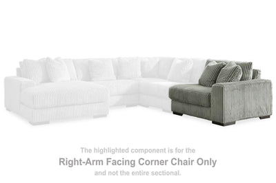 Right - Arm Facing Corner Chair - Al Rugaib Furniture