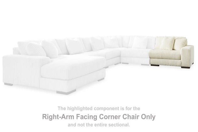 Right - Arm Facing Corner Chair - Al Rugaib Furniture