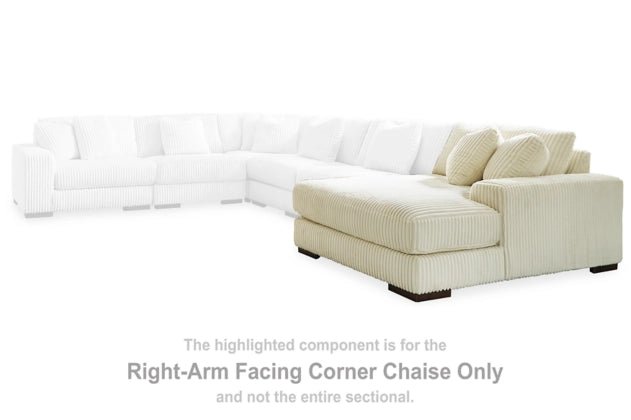Right - Arm Facing Corner Chaise - Al Rugaib Furniture